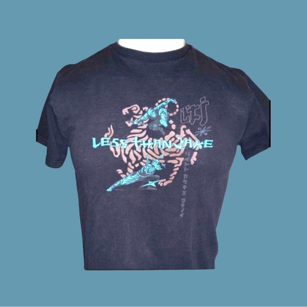 Less Than Jake Vintage Y2k Convert Tee: Adult Med… - image 1